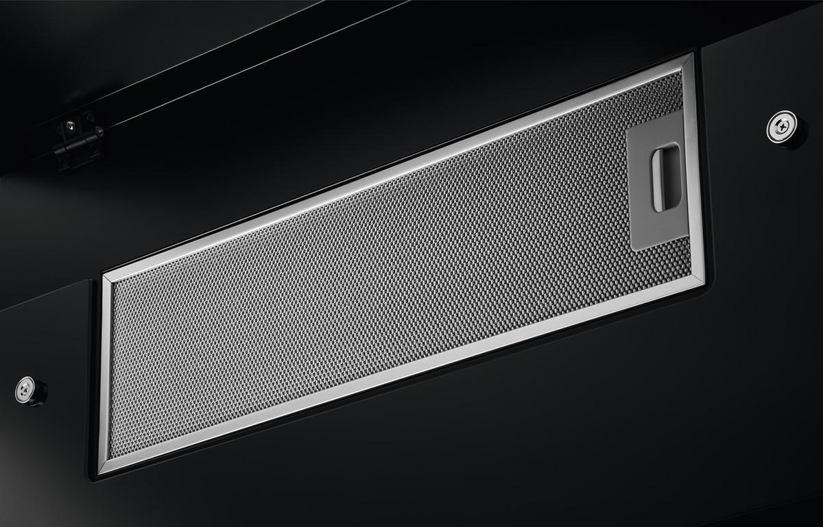 AEG Angled Hood DVE5671HG - Black Glass / Stainless Steel - Image 6