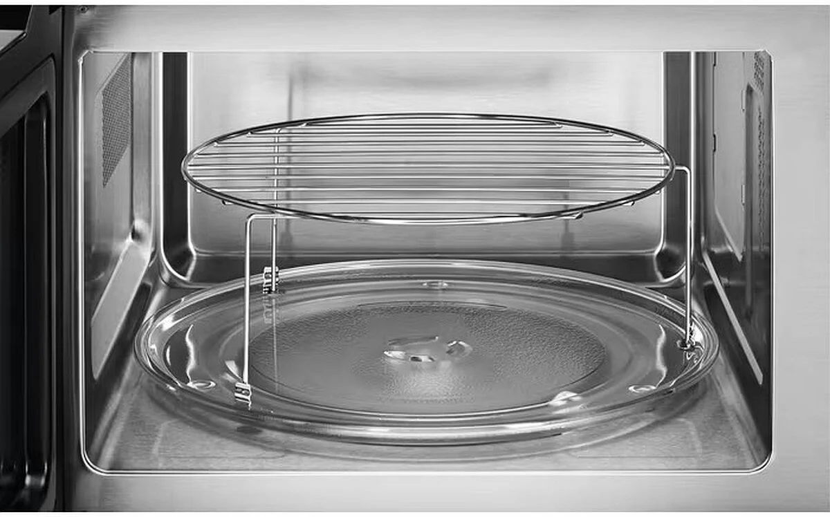 AEG Microwave & Grill MSE2527DM - Black / Stainless Steel - Image 3