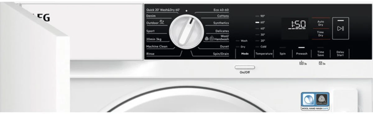 AEG Built In Washer Dryer Fully LX6WG74634BI - Fully Integrated - Image 2