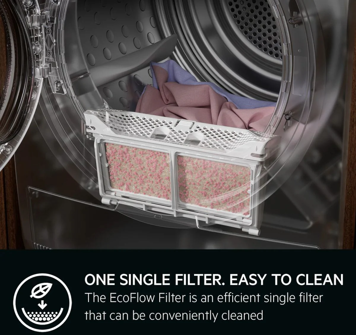 AEG Freestanding Condenser Tumble Dryer Heat Pump TR708L0B - White - Image 9