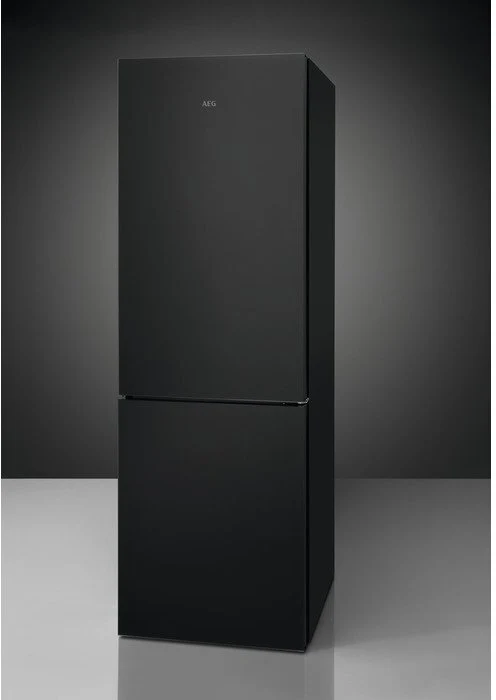 AEG Freestanding Fridge Freezer Frost Free RCB732E7MG - Matt Black Glass - Image 4