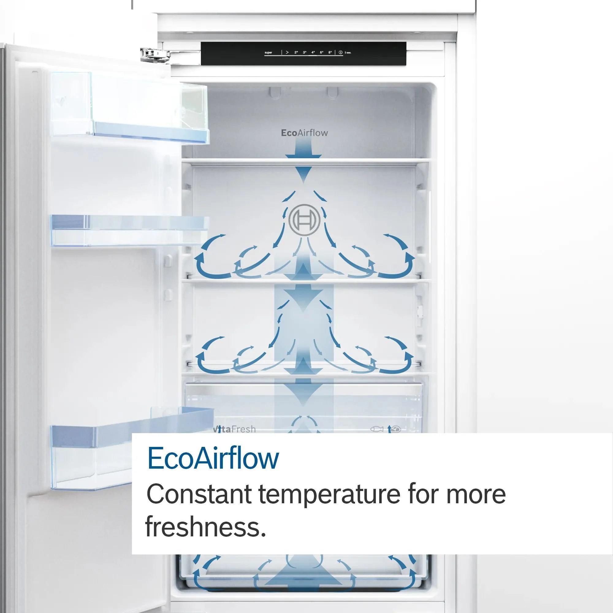Bosch Built In Larder Fridge KUR21VFE0G - Fully Integrated - Image 5
