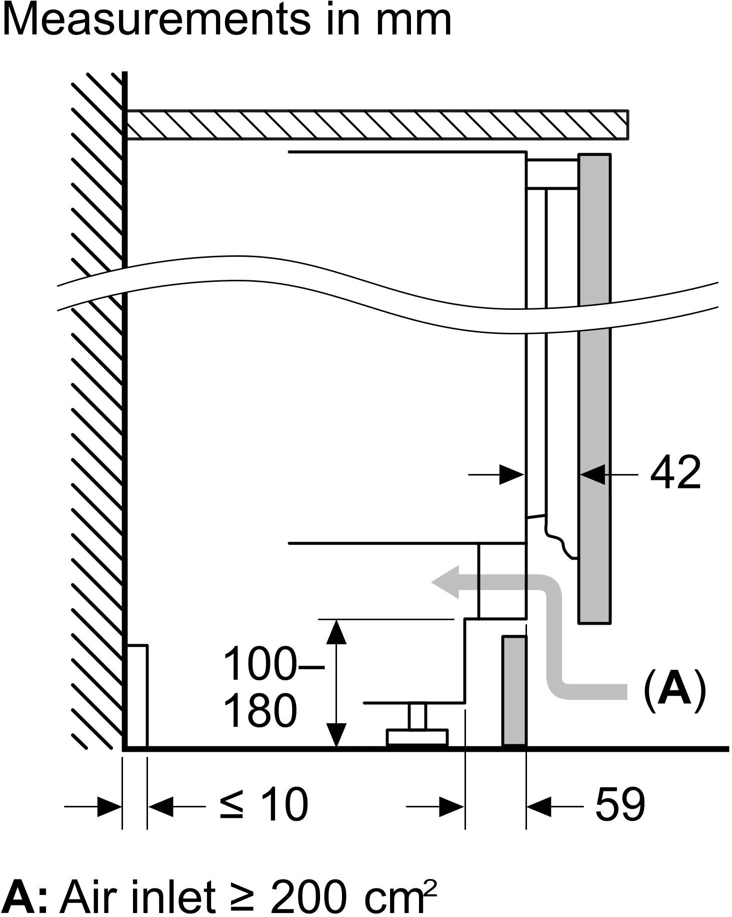 Bosch Built In Larder Fridge KUR21VFE0G - Fully Integrated - Image 7