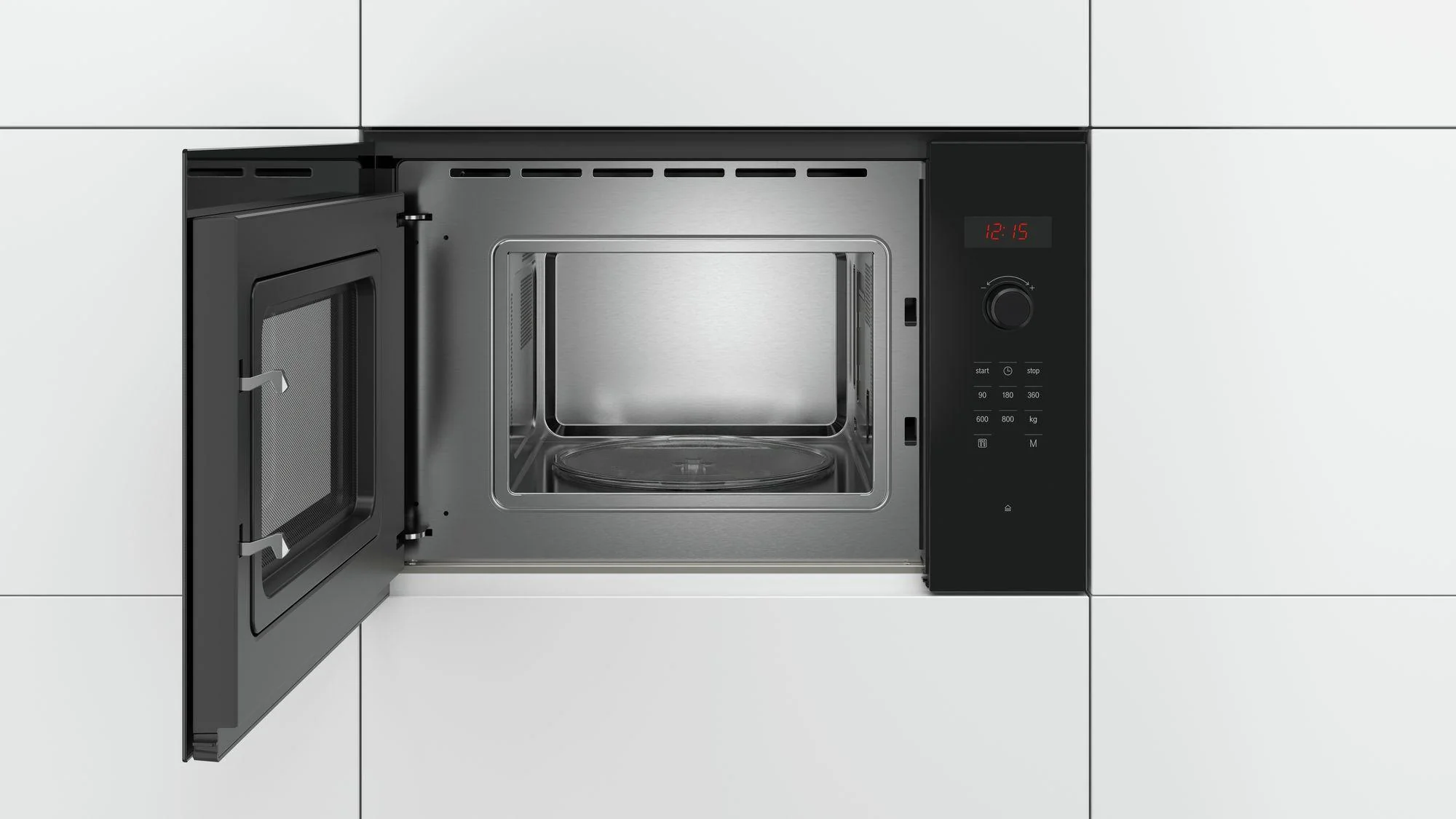 Bosch Microwave BFL523MB0B - Black - Image 3