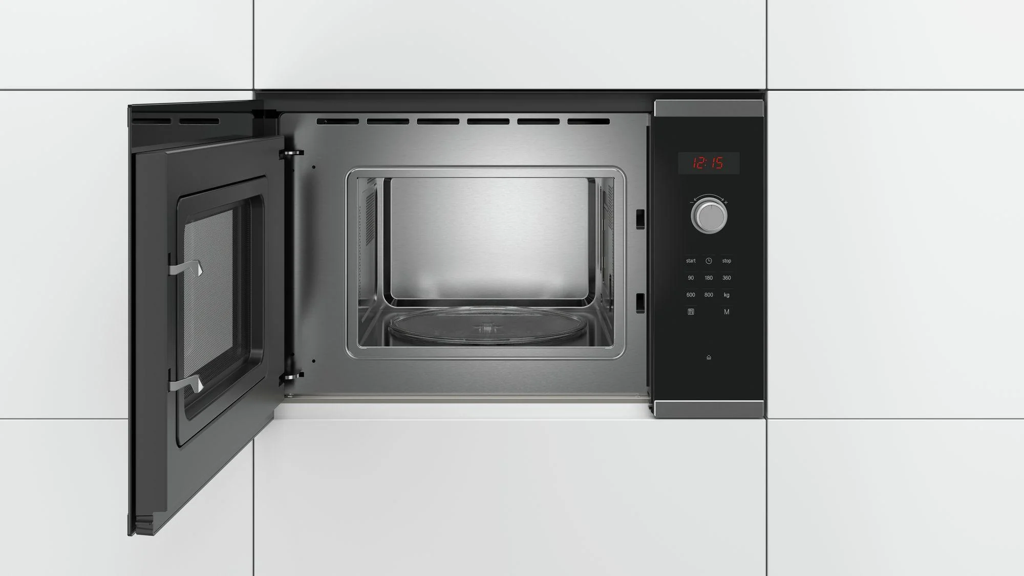 Bosch Microwave BFL523MS0B - Stainless Steel / Black - Image 3