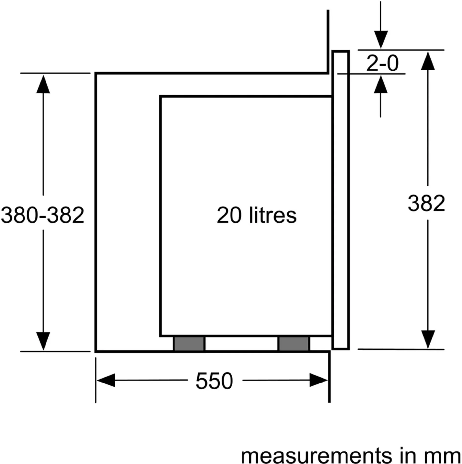 Bosch Microwave BFL523MS0B - Stainless Steel / Black - Image 5