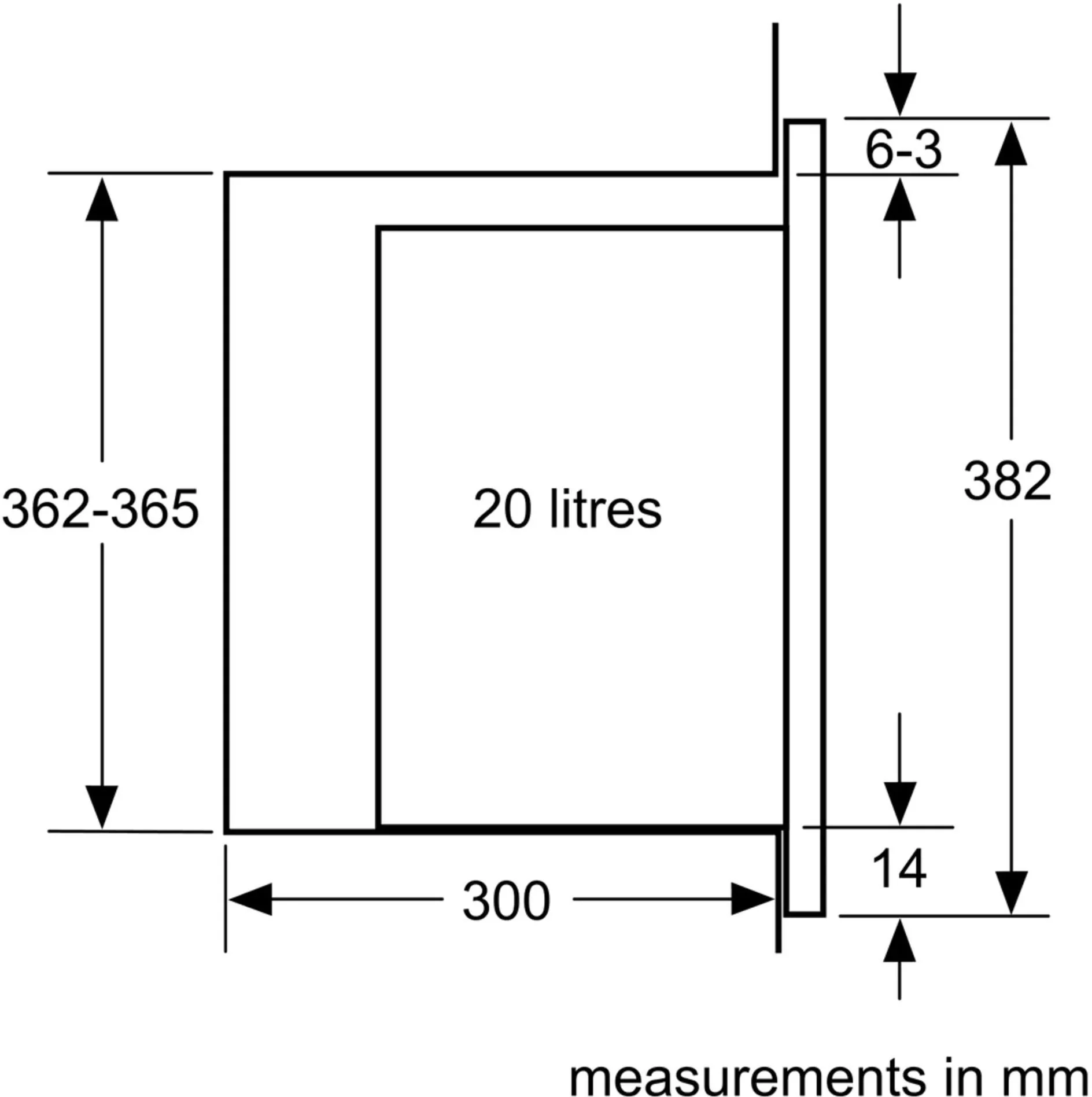 Bosch Microwave BFL523MS0B - Stainless Steel / Black - Image 6
