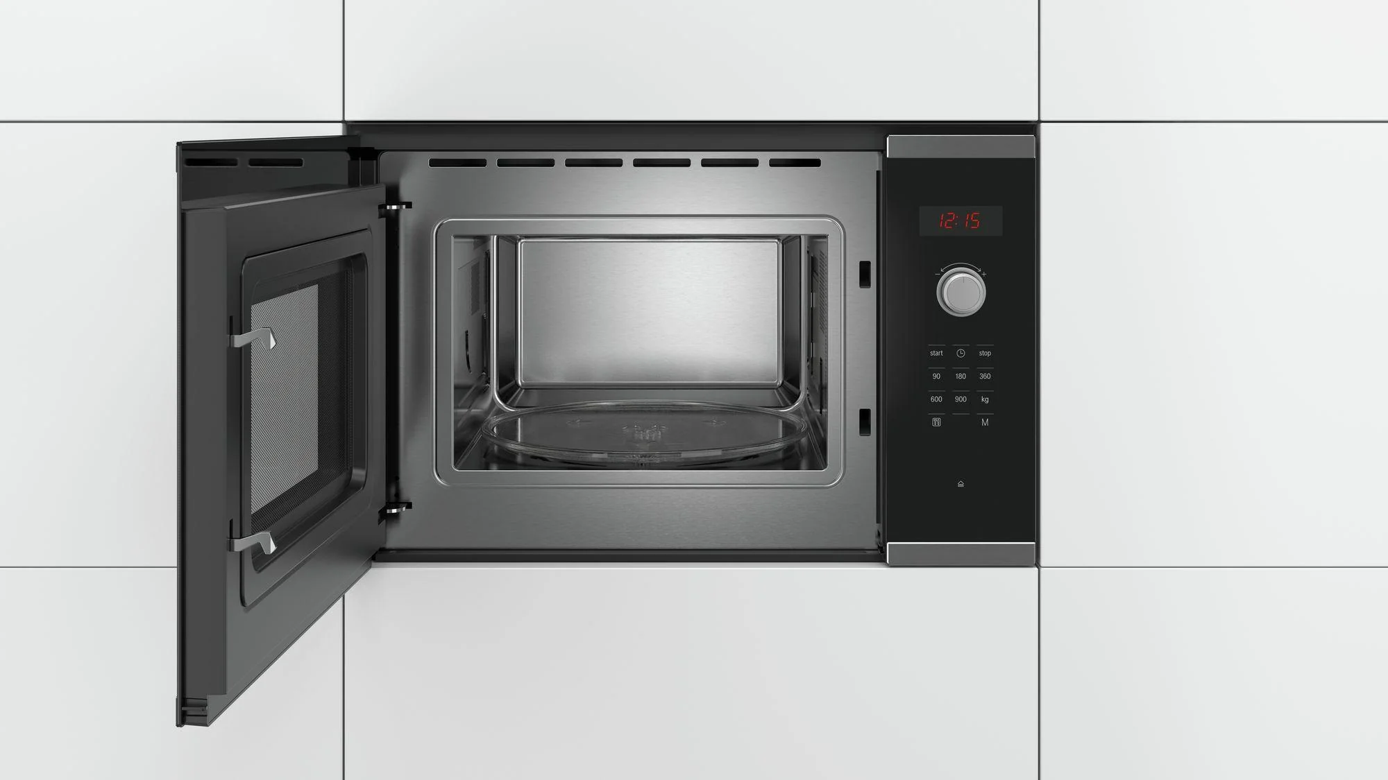 Bosch Microwave BFL553MS0B - Stainless Steel / Black - Image 3