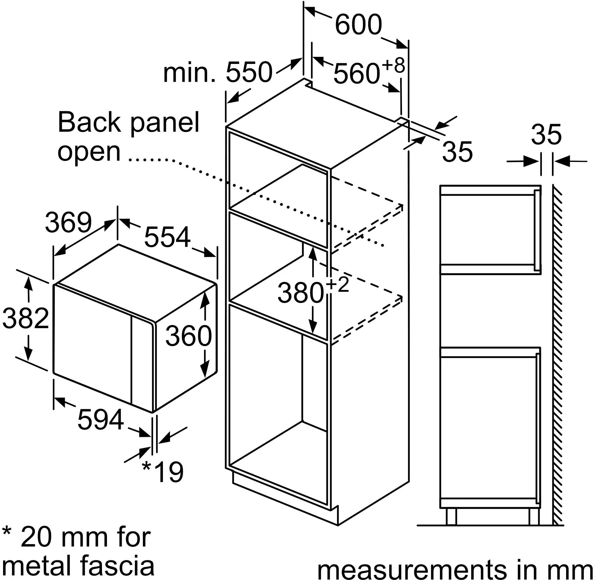 Bosch Microwave BFL553MS0B - Stainless Steel / Black - Image 8