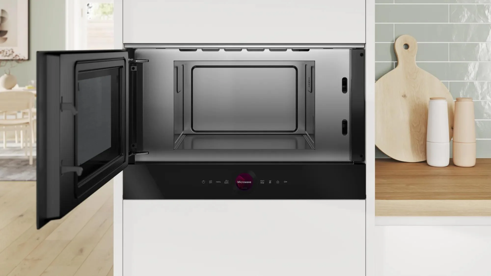 Bosch Microwave BFL7221B1B - Black - Image 4