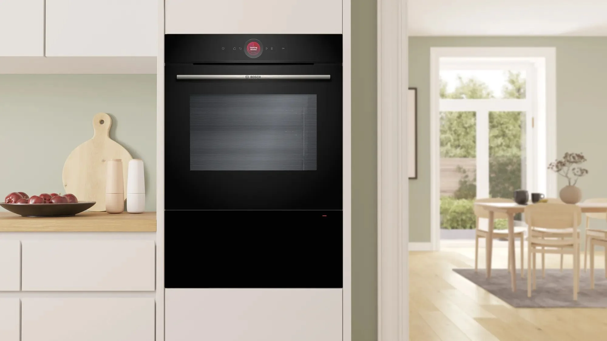 Bosch Warming Drawer BID7101B1B - Black - Image 6