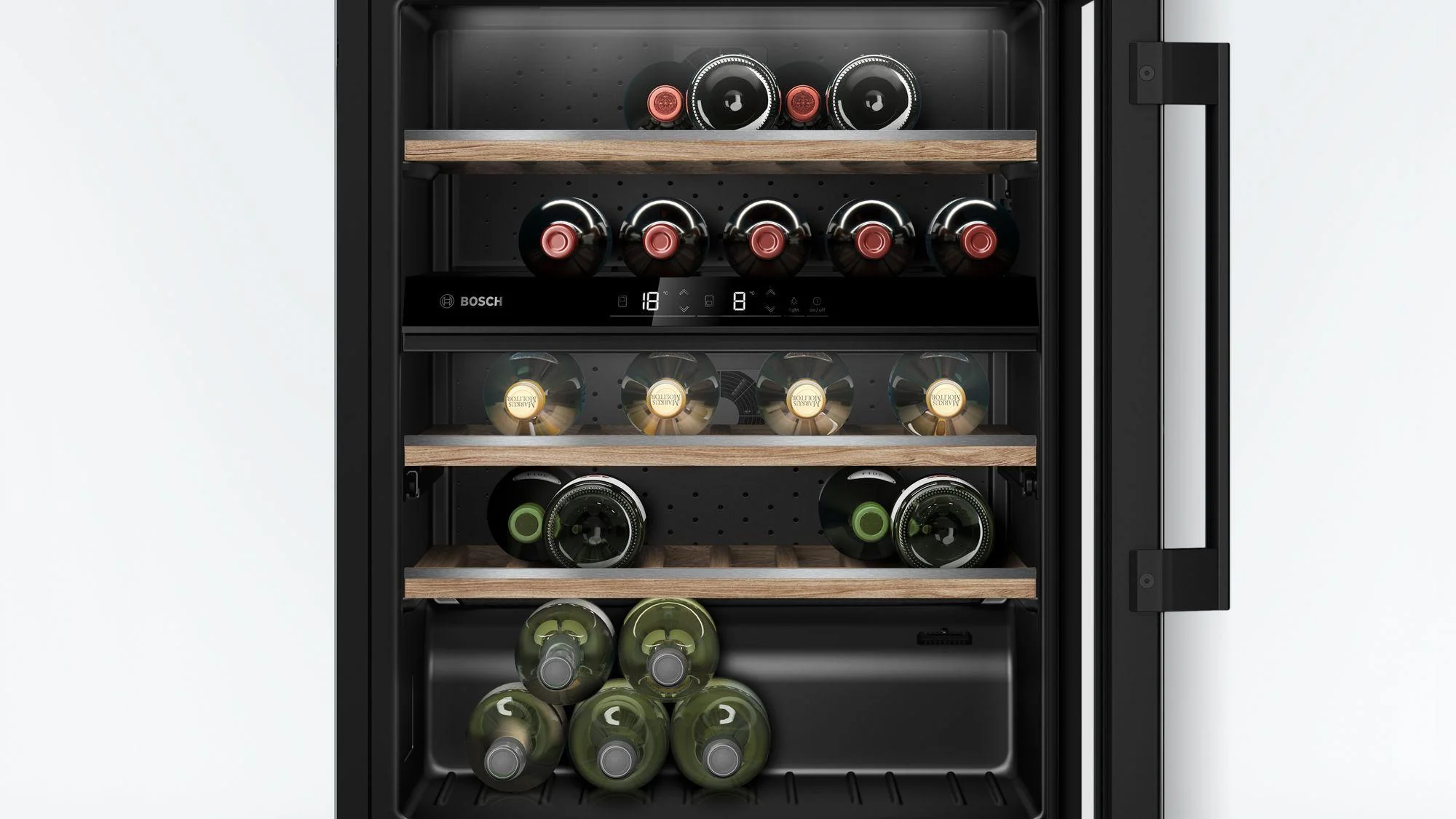 Bosch Built In Wine Cooler KUW21AHG0G - Black - Image 4