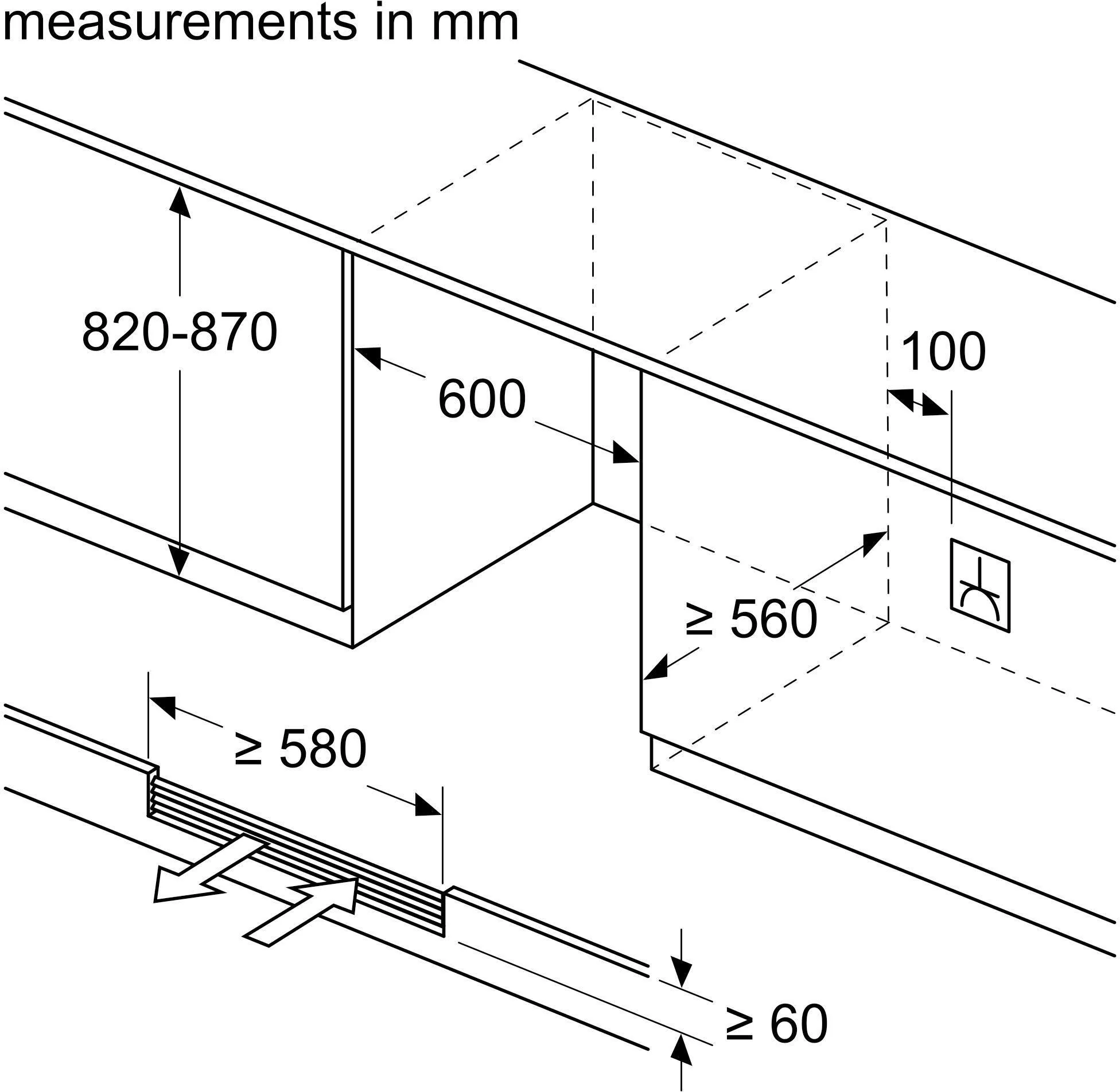 Bosch Built In Wine Cooler KUW21AHG0G - Black - Image 7