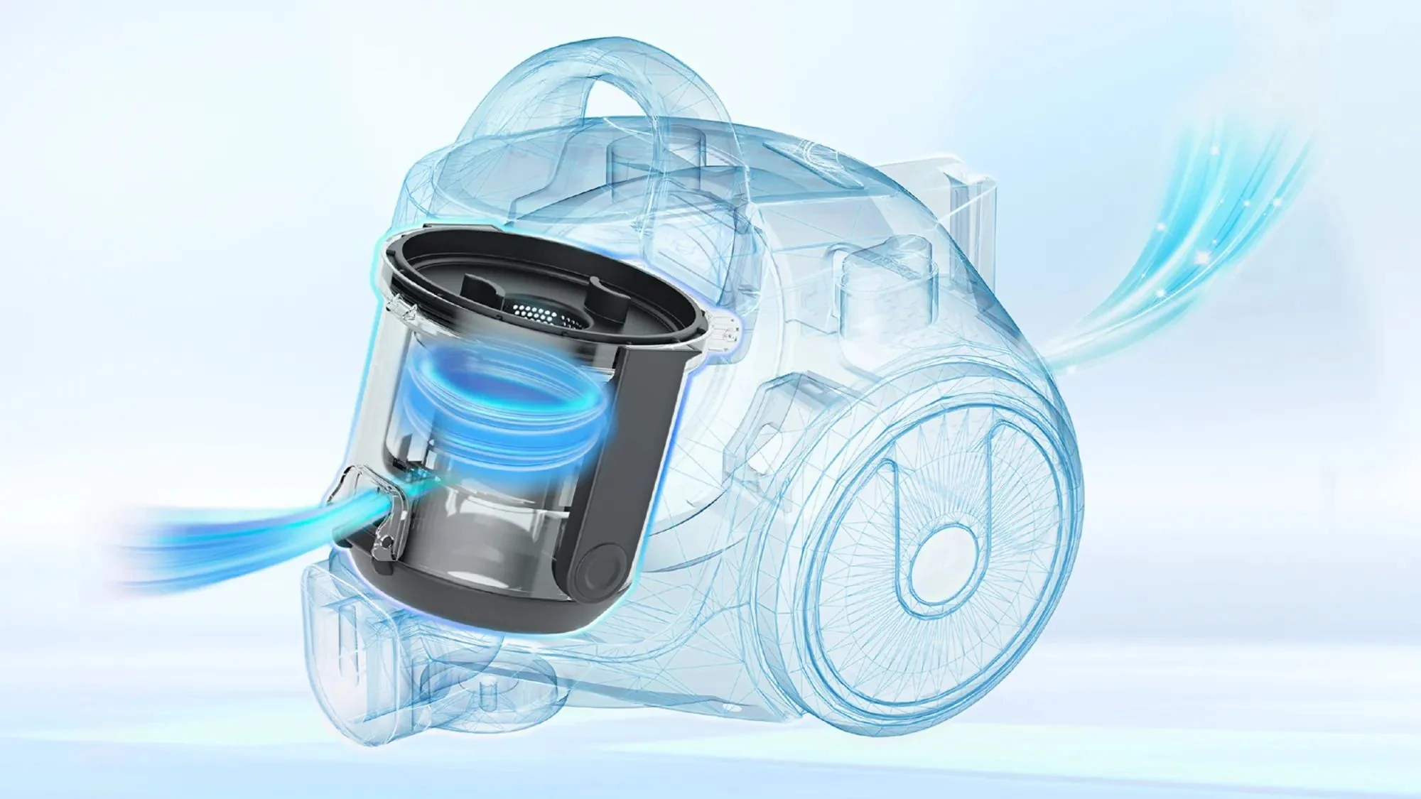 Bosch Cylinder Cleaner BGS05BA2GB - Black - Image 7