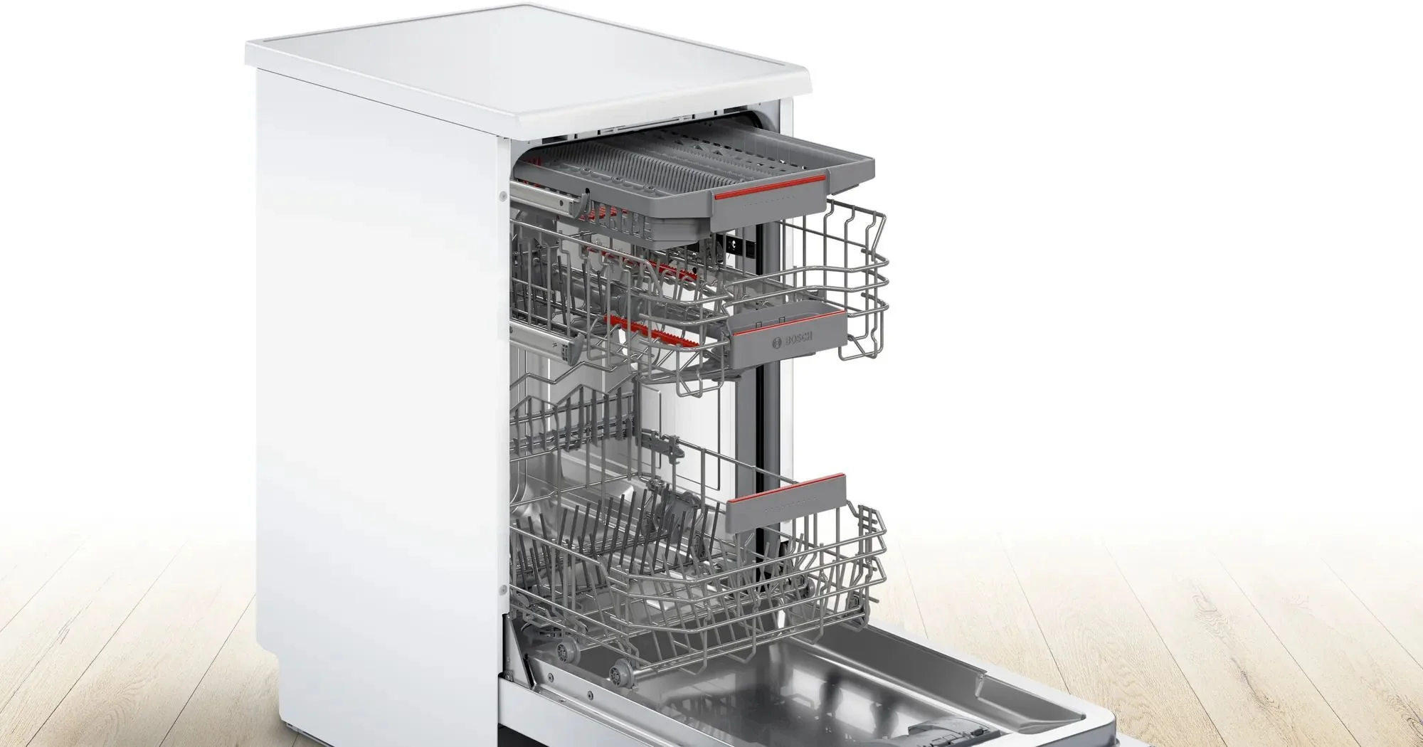 Bosch Freestanding 45 Cm Dishwasher SPS4HMW49G - White - Image 3