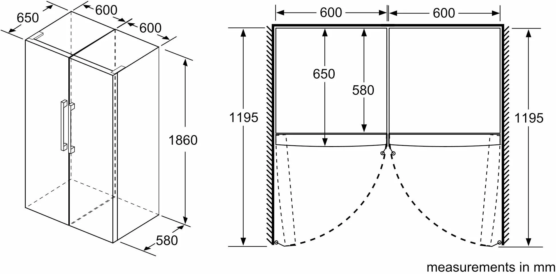 Bosch Freestanding Upright Freezer Frost Free GSN36VWEPG - White - Image 5