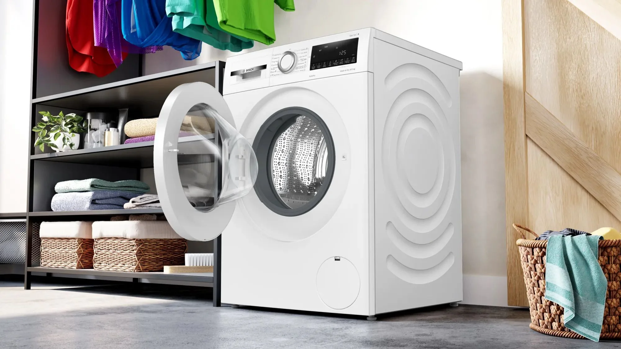 Bosch Freestanding Washer Dryer WNA144V9GB - White - Image 6