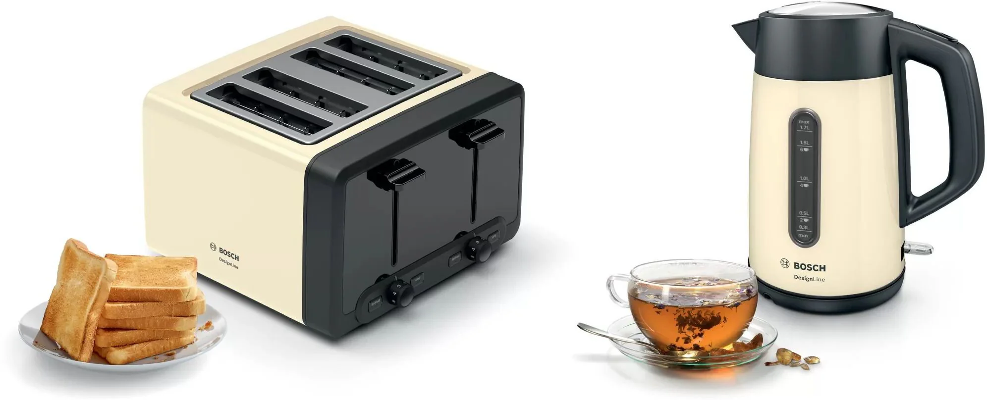 Bosch Toaster TAT4P447GB - Cream - Image 4