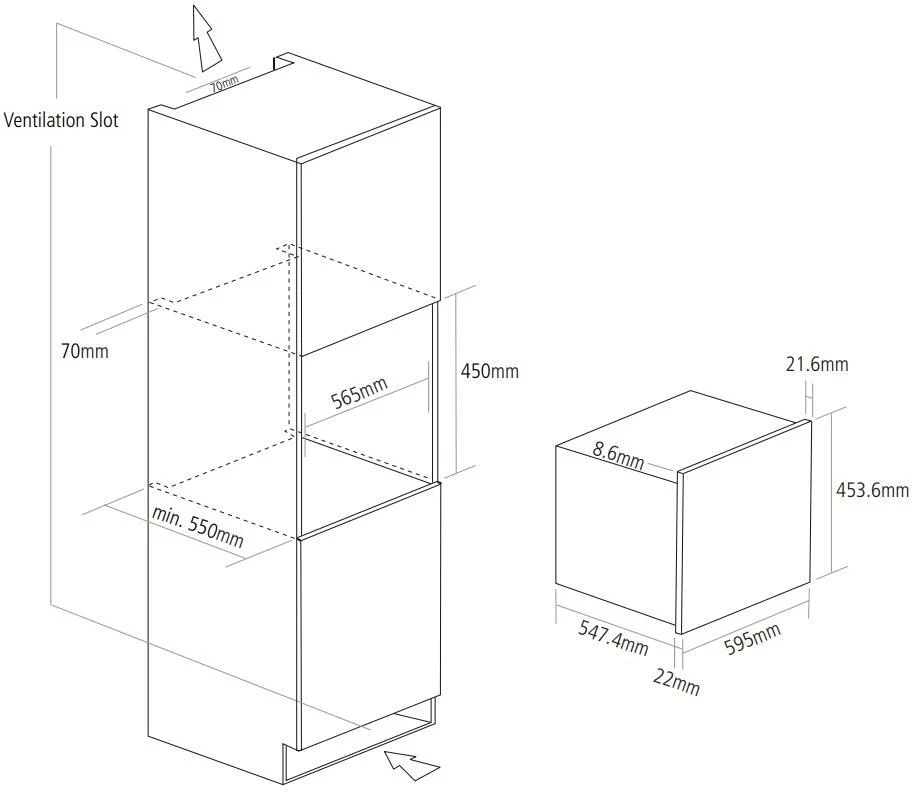 Caple Steam Combi Oven CMS260SS - Stainless Steel - Image 3