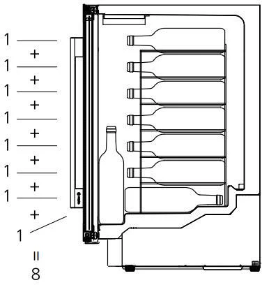 Caple Built In Wine Cooler WI159 - Stainless Steel - Image 2