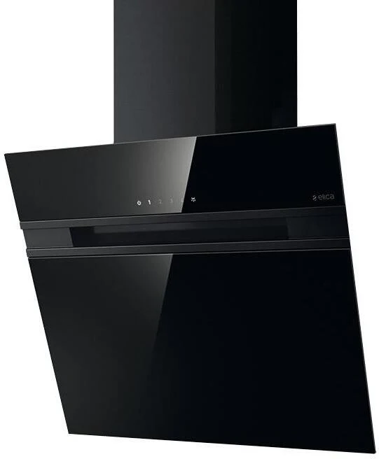 Elica Angled Hood ASC-LED-60-BLK - Black - Image 3