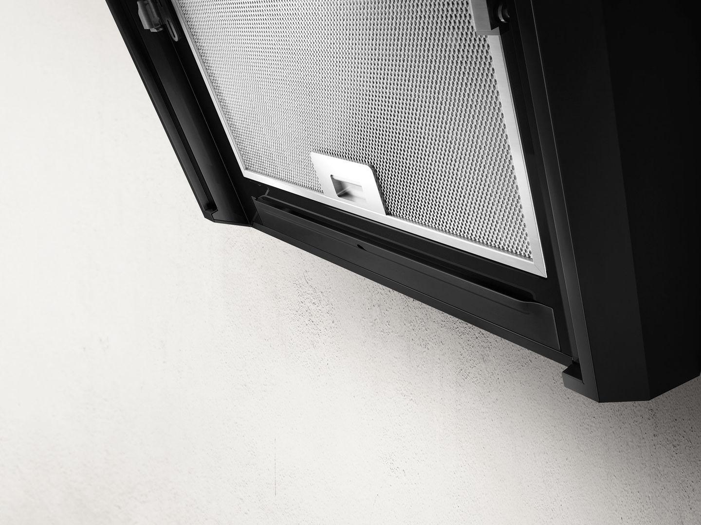 Elica Angled Hood MAJ-ND-BLK-90 - Black - Image 4