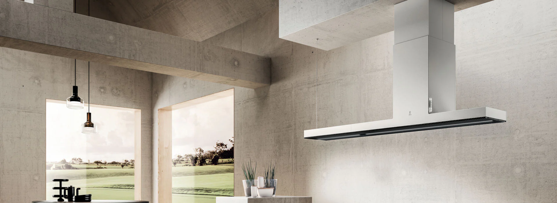 Elica Angled Hood MAJ-ND-BLK-90 - Black - Image 5