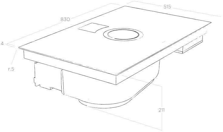 Elica Venting Hob NT-SWITCH-DO-BLK - Black - Image 10