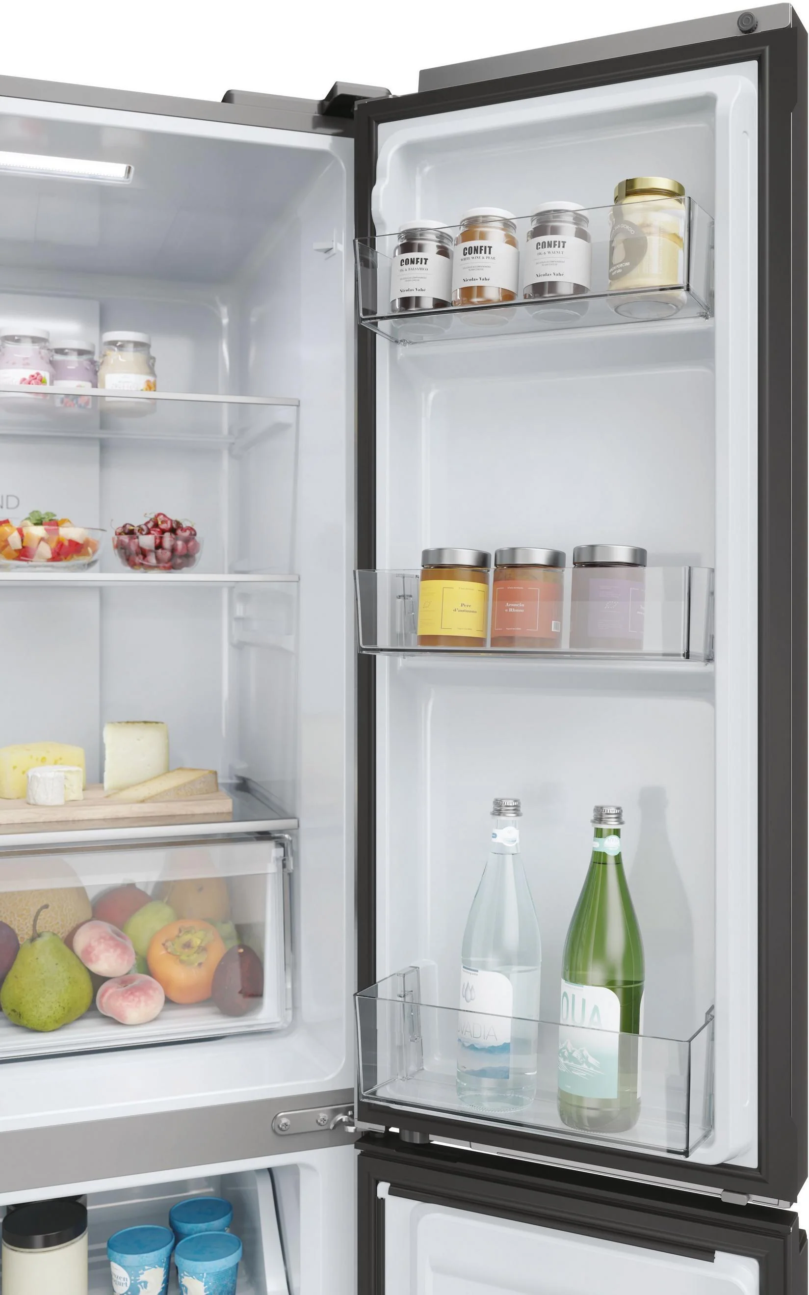 Haier Freestanding American Style Refrigeration HCR3818ENMM - Inox - Image 11