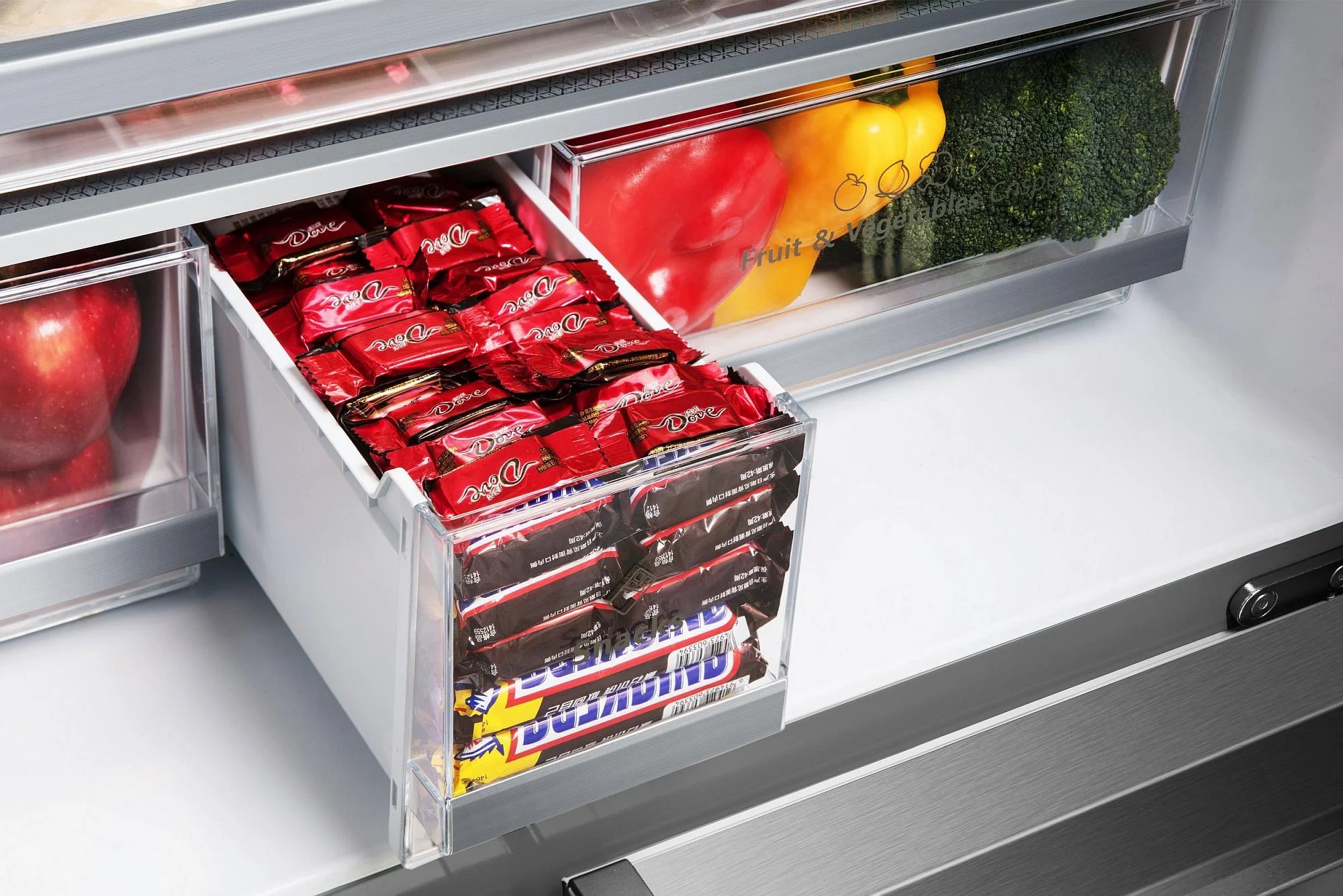 Hisense Freestanding American Style Refrigeration RF749N4SWSE - Stainless Steel - Image 6