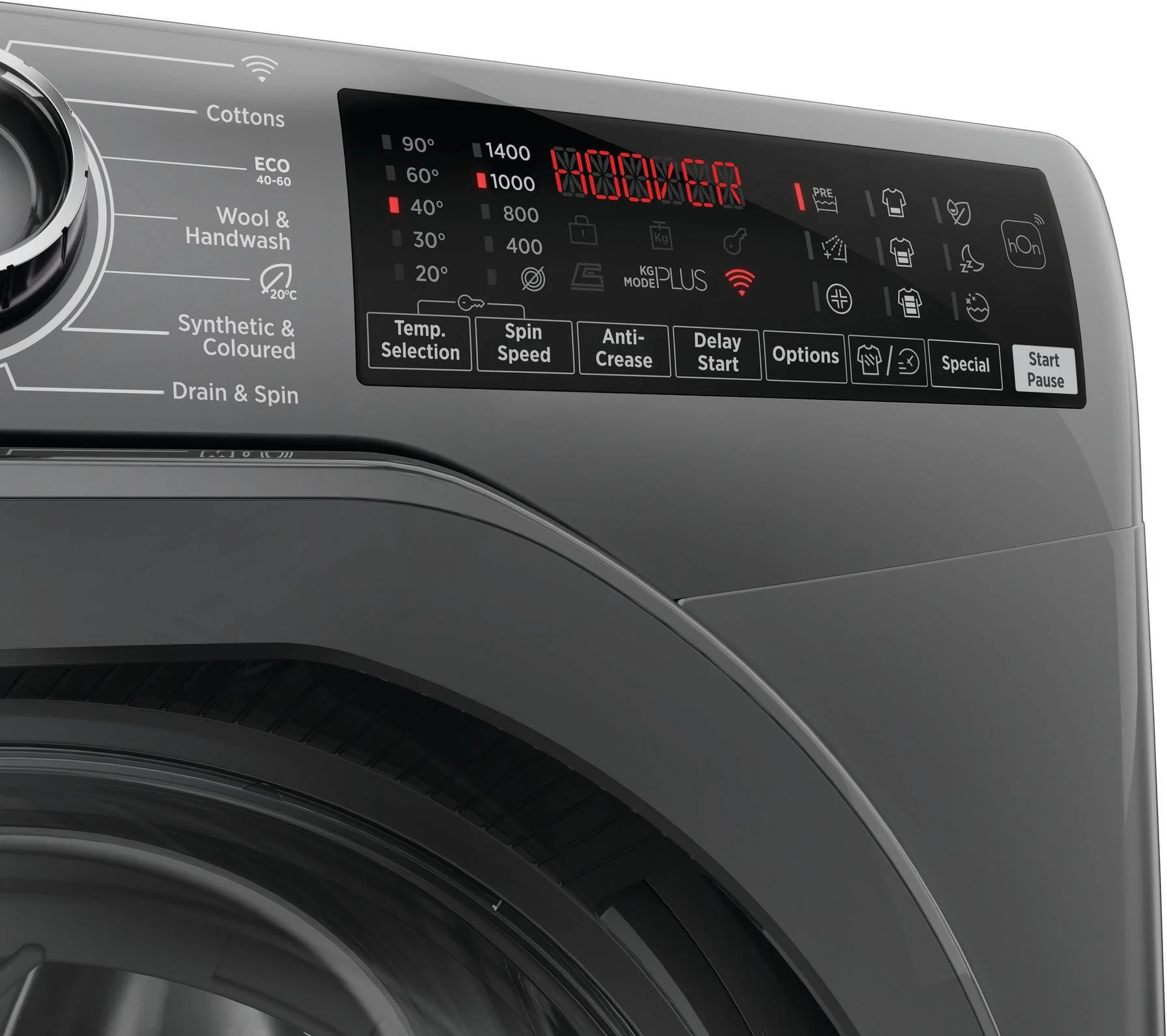 Hoover Freestanding Washing Machine H3WPS496TMRR6 - Graphite - Image 5