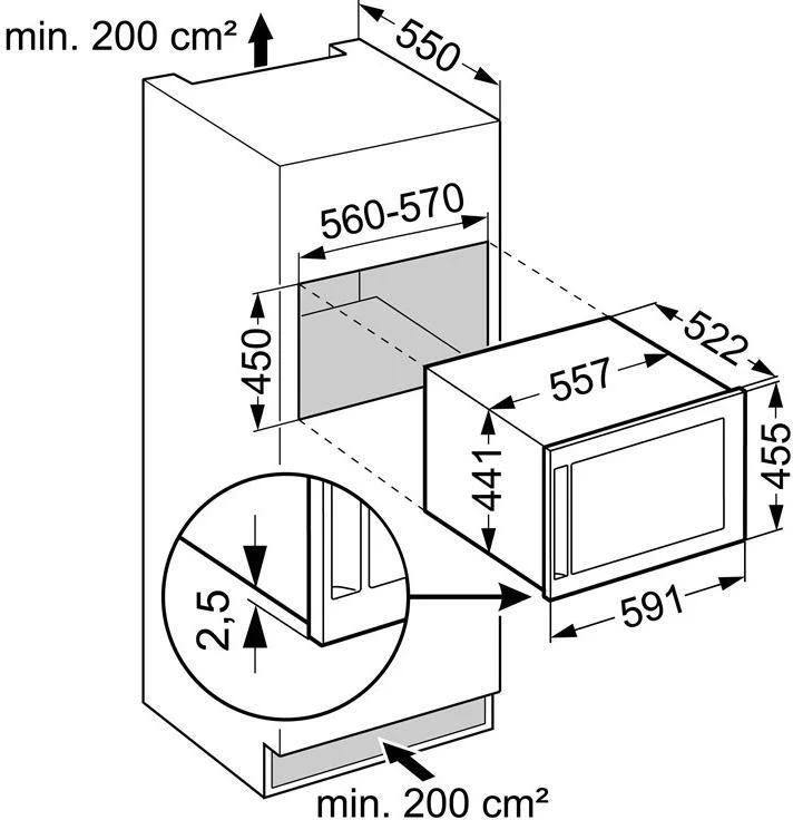 Liebherr Built In Wine Cooler WKEES553 - Stainless Steel - Image 7