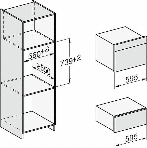 Miele Steam Combi Oven DGM7840 - Graphite Grey - Image 3