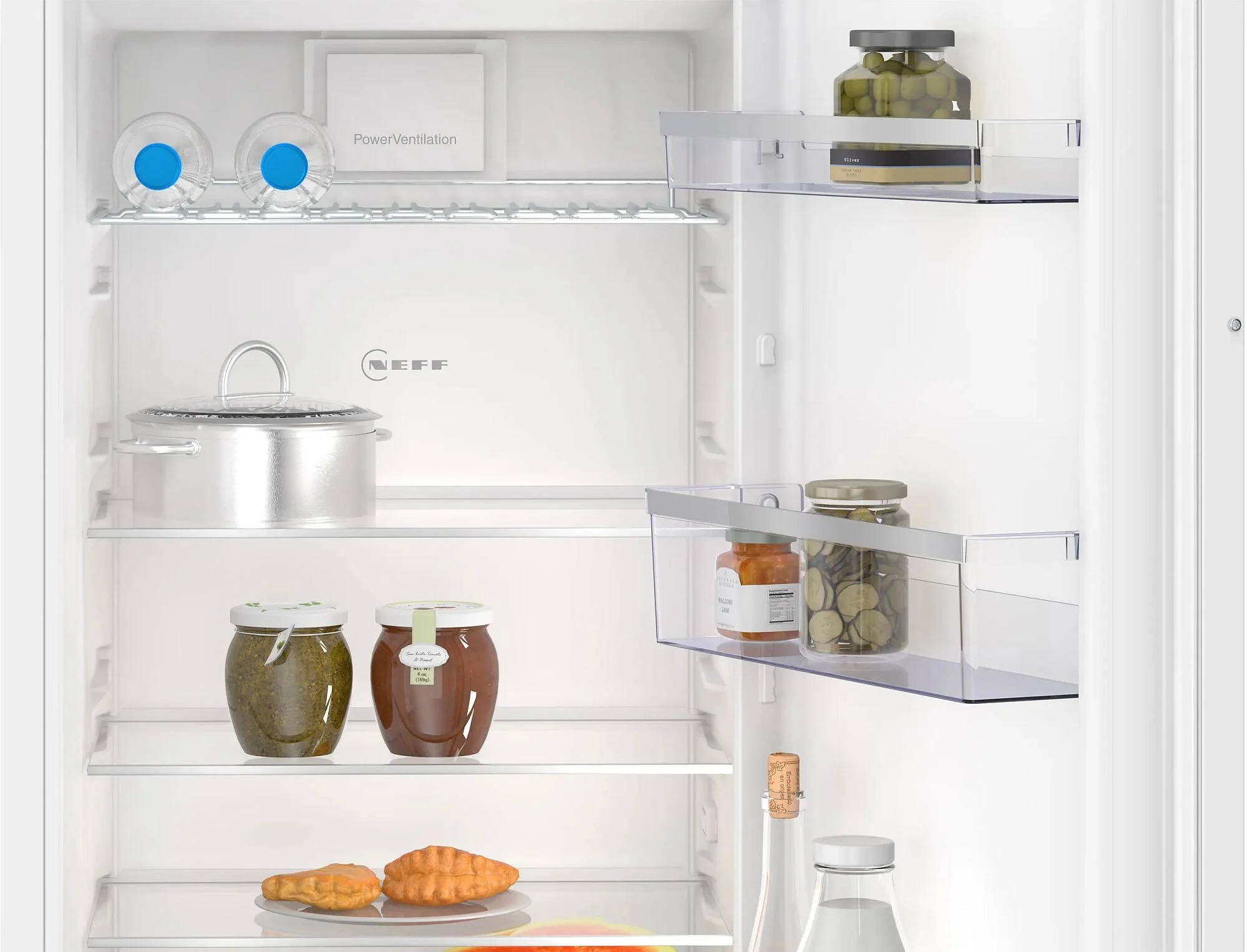 NEFF Built In Fridge Icebox KI2822FE0G - Fully Integrated - Image 3
