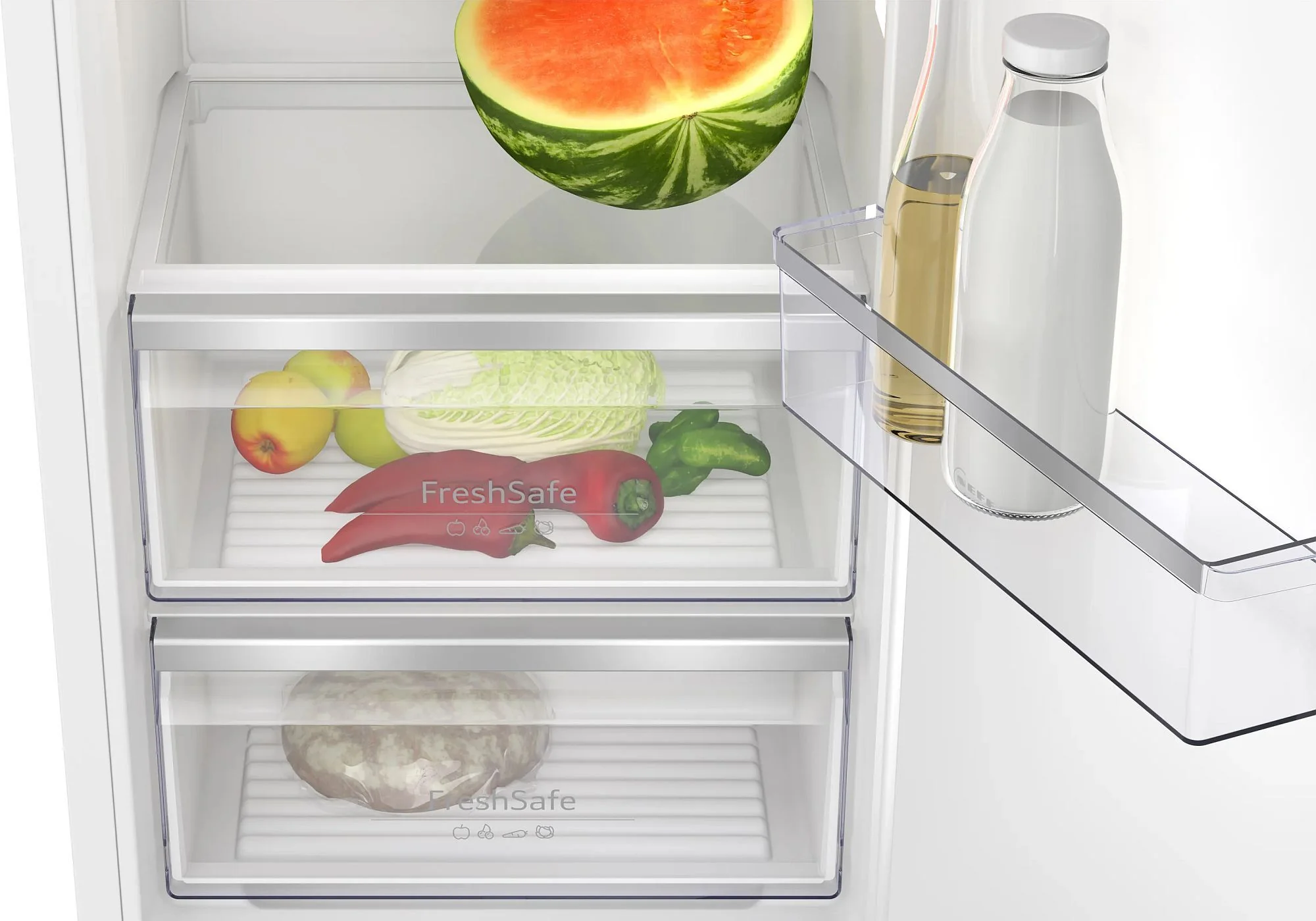NEFF Built In Fridge Icebox KI2822FE0G - Fully Integrated - Image 4