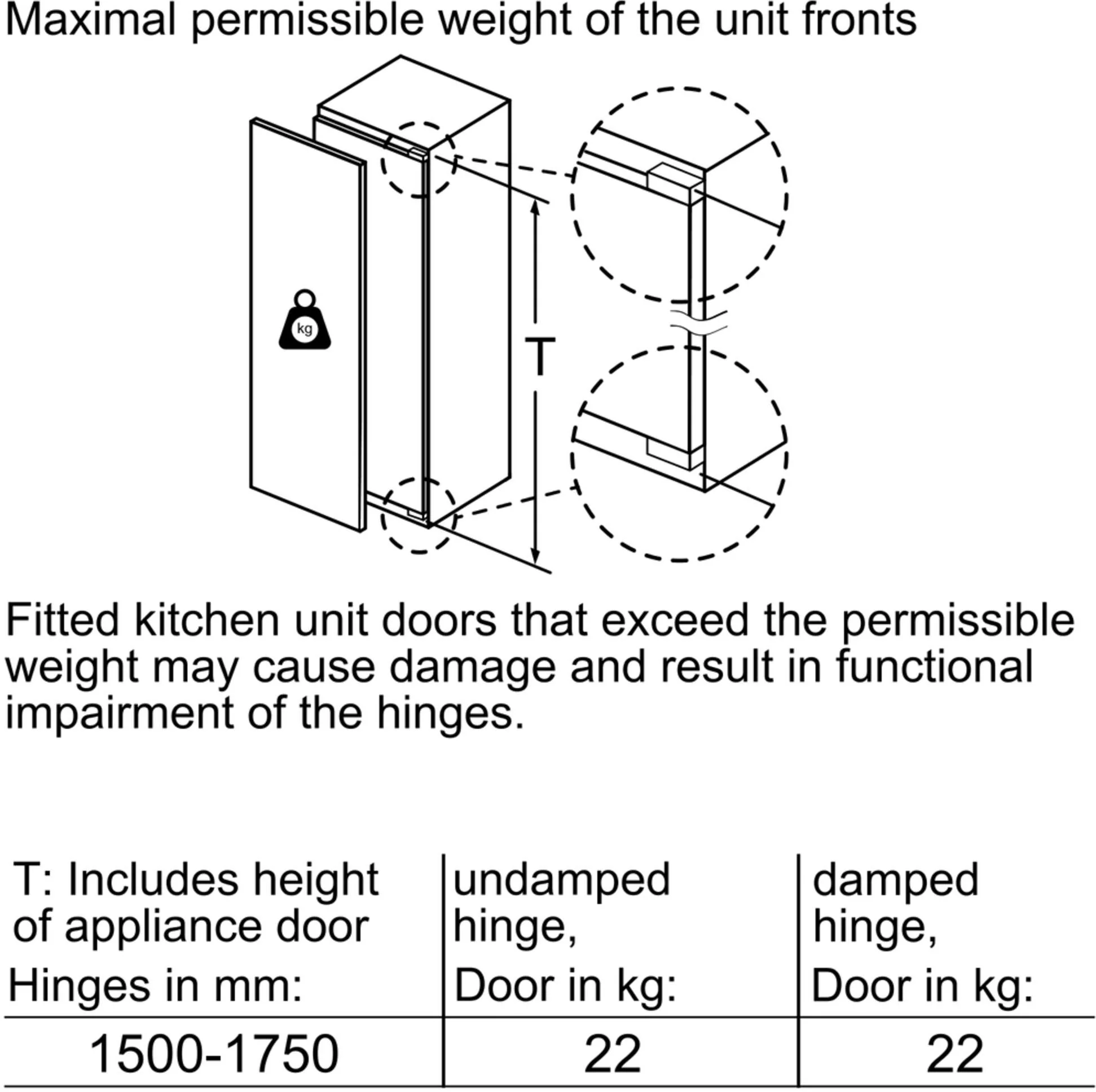 NEFF Built In Larder Fridge KI1813FE0G - Fully Integrated - Image 7