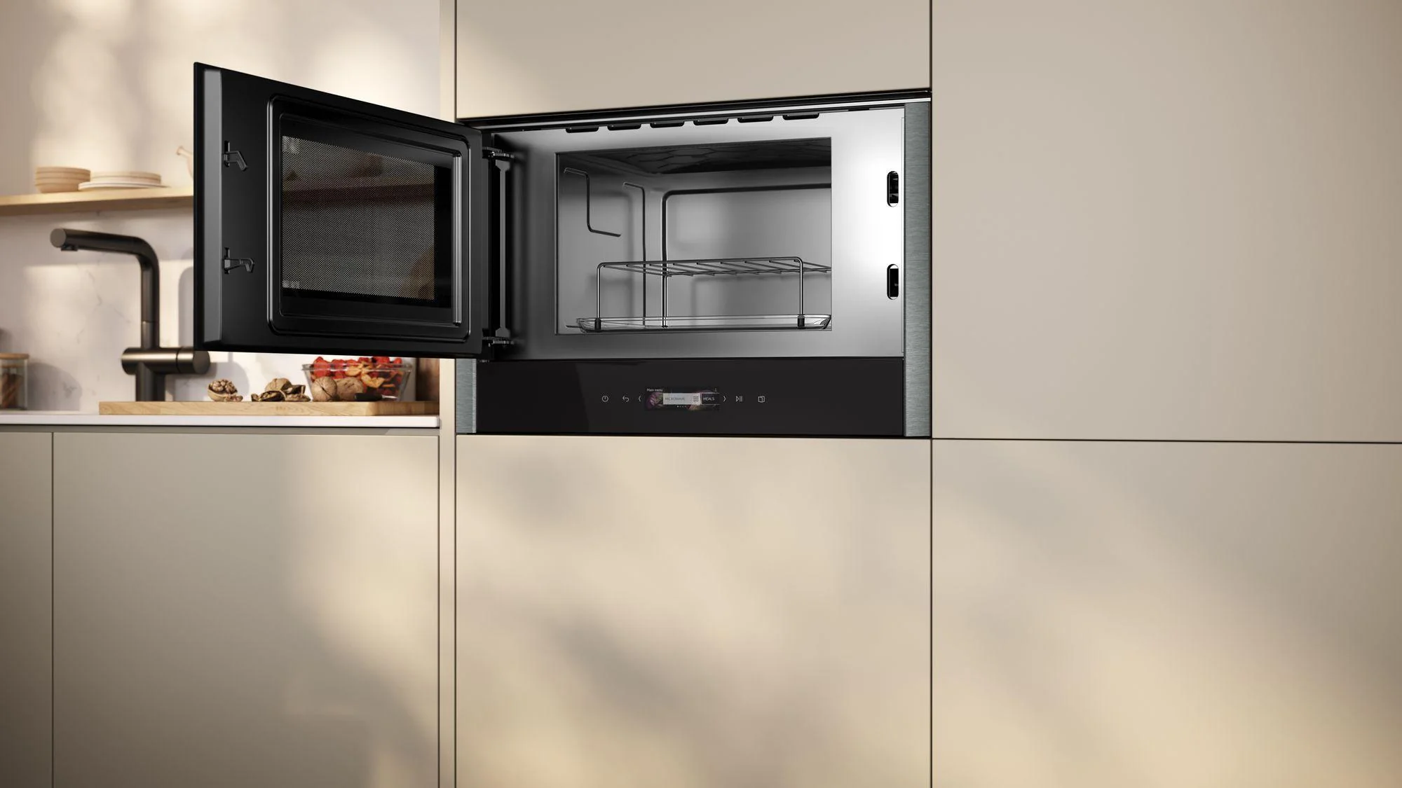 NEFF Microwave & Grill NL4GR31G1B - Black / Graphite - Image 3