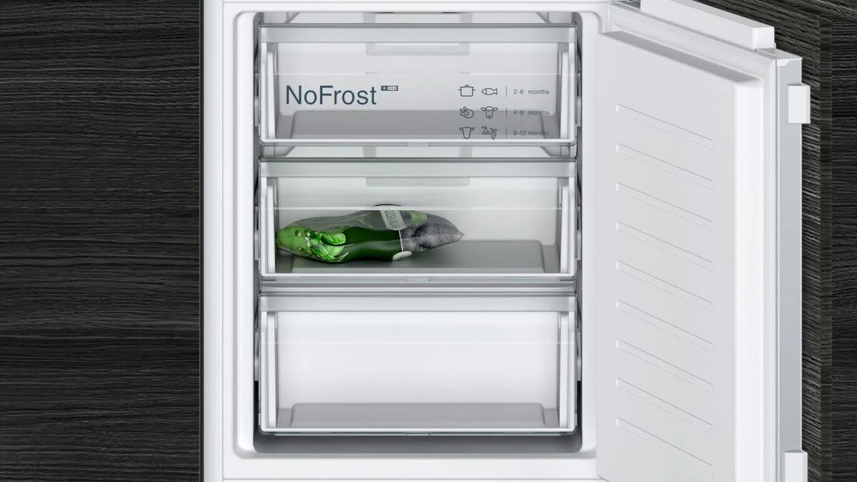 Siemens Built In Fridge Freezer Frost Free KI86NHFE0 - Fully Integrated - Image 5