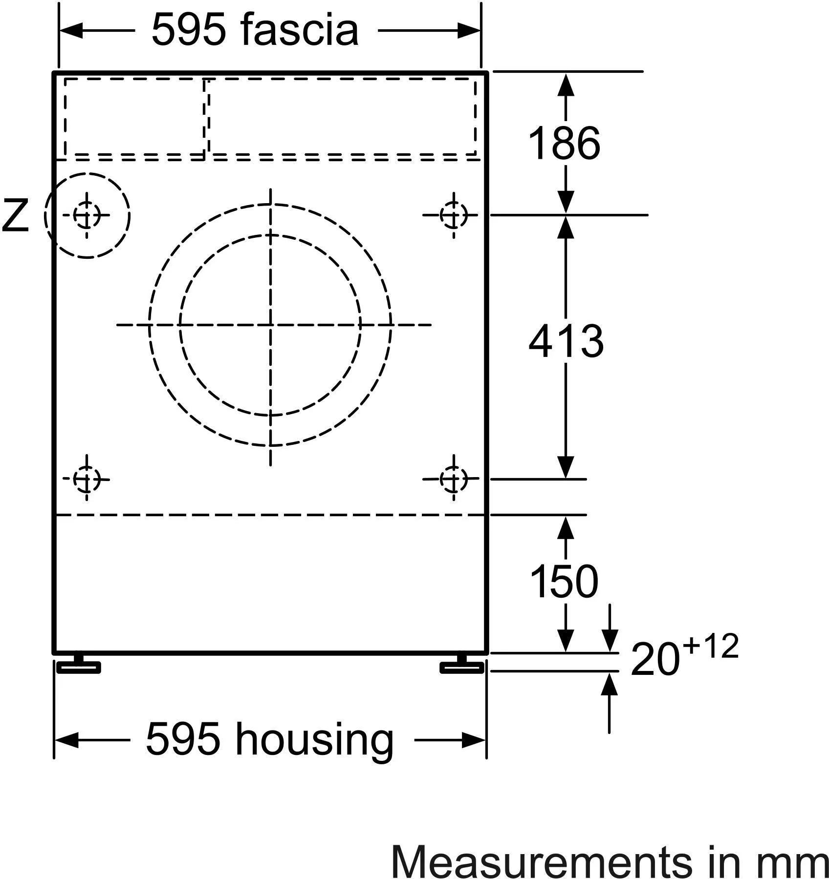 Siemens Built In Washer Dryer Fully WK14D543GB - Fully Integrated - Image 3