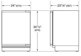 Sub-Zero Built In Larder Fridge ICBDEU2450R-R - Integrated - Image 9