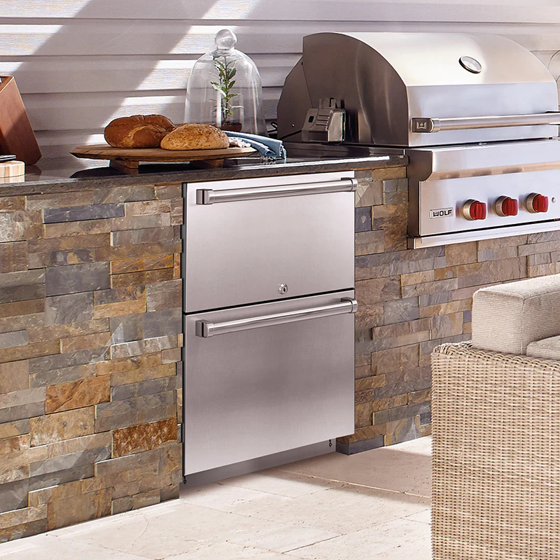 Sub-Zero Built In Larder Fridge ICBID-24RO - Integrated - Image 3