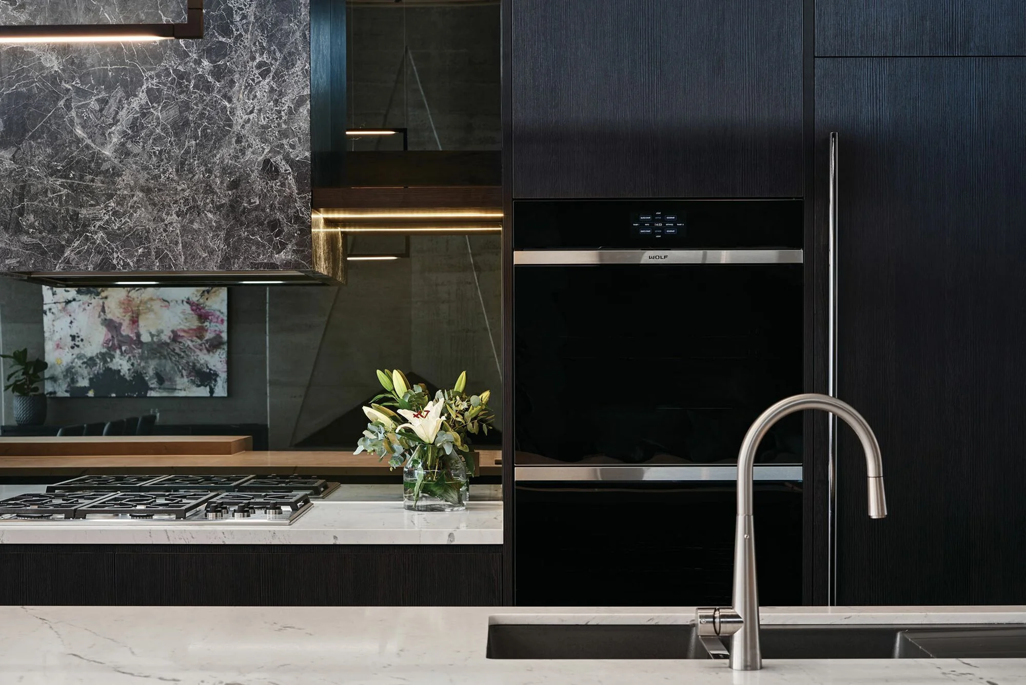 Wolf Double B/I Oven Electric ICBDO3050CM-B - Black - Image 5